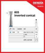 فرز الماسه اینورت مخصوص توربین 805 (بسته ۵ عددی) - تصویر 2
