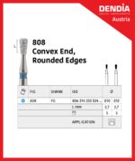 فرز الماسه اینورت پایه بلند لبه گرد مخصوص توربین 808 (بسته ۵ عددی) - تصویر 2