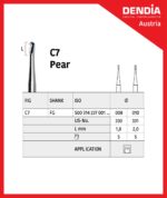 فرز کارباید اینورت سر گرد مخصوص توربین C7 (بسته ۵ عددی) - تصویر 2
